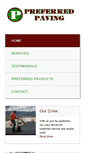 Mobile Screenshot of preferredpavingut.com